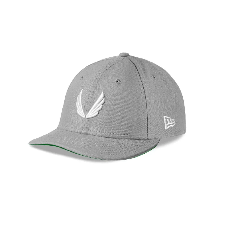 Durable Work HatsNew Era® 59Fifty® Low Profile Hat - Grey/White "Wings"