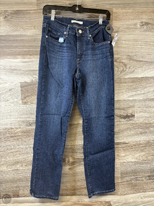 Classic Men's Jeans StyleJeans Straight By Levis In Blue Denim, Size: 4