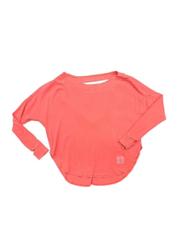 Men's Hoodies for Mild WeatherAthletic Sweatshirt Crewneck By Free People In Coral, Size: Xl Men's Hoodies for Mild WeatherAthletic Sweatshirt Crewneck By Free People In Coral, Size: Xl