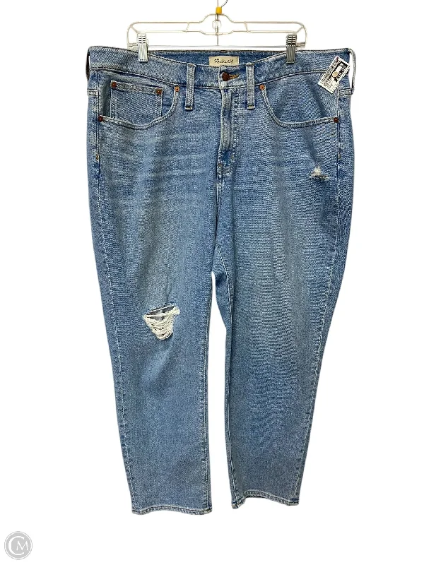 Everyday Men's JeansJeans Boyfriend By Madewell In Blue Denim, Size: 16