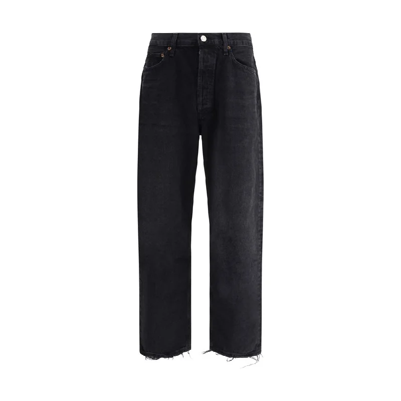 Jeans for Men with a Big BellyAe Mid Rise Loose Men's Jeans