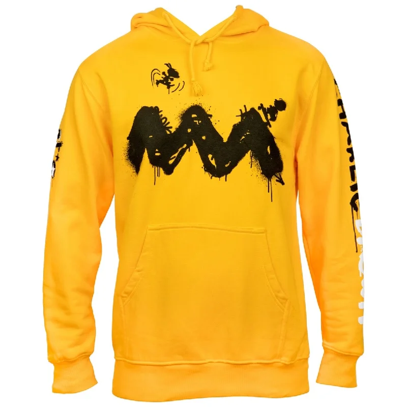 Men's Sweaters with Intarsia DesignsPeanuts Charlie Brown Character Styled Sweatshirt Men's Sweaters with Intarsia DesignsPeanuts Charlie Brown Character Styled Sweatshirt