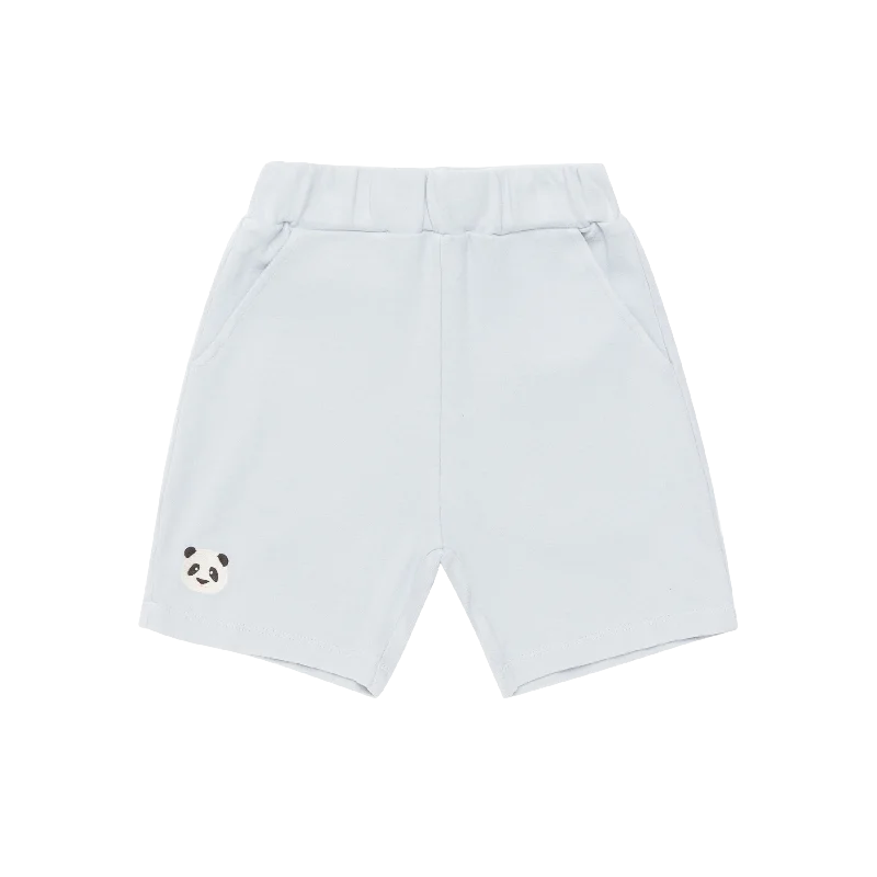 Easy-to-Wear Men's Machine-Washable Casual ShortsIthri Shorts | Panda | Ice Blue