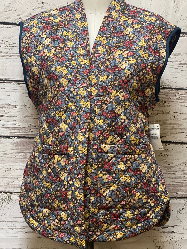 Modern Men's Field JacketsVest Puffer & Quilted By Blanknyc In Floral Print, Size: S Modern Men's Field JacketsVest Puffer & Quilted By Blanknyc In Floral Print, Size: S