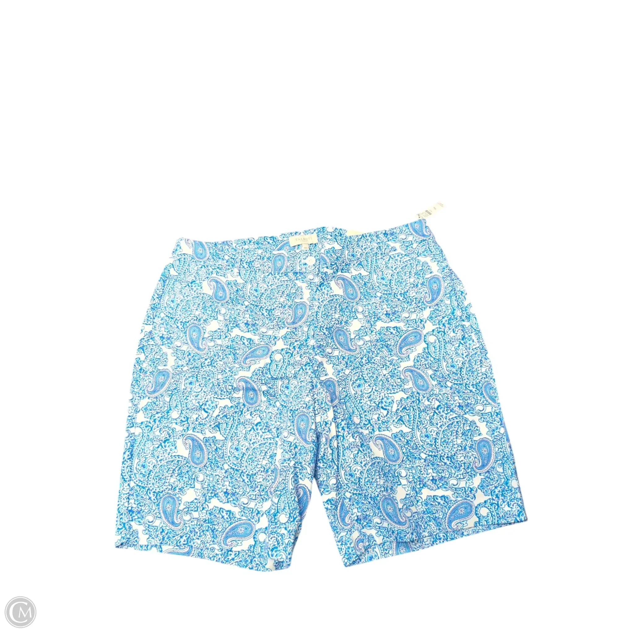 Casual and Comfortable Men's Drawstring Loungewear ShortsShorts By Talbots In Blue & White, Size: 18 Casual and Comfortable Men's Drawstring Loungewear ShortsShorts By Talbots In Blue & White, Size: 18