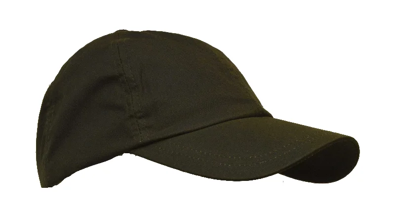 Black Cowboy HatsHW03 - Wax Baseball Cap - GREEN
