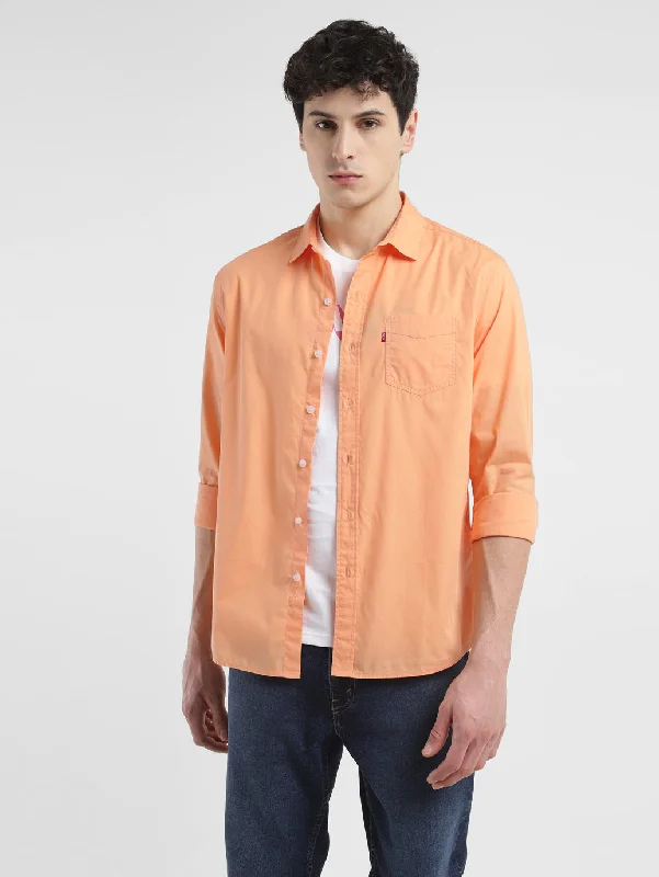 Men's Regular-Fit Shirts for a Classic FitMen's Solid Slim Fit Shirt