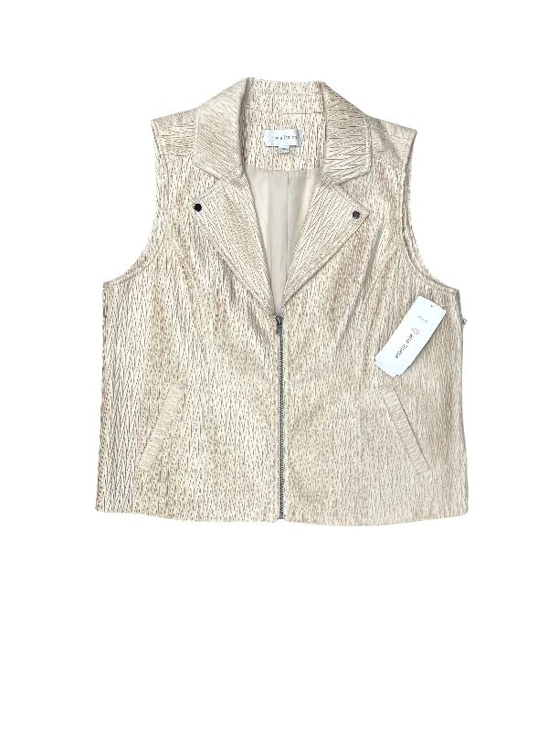 Men's Coats for City WearVest Other By Erin London In Cream, Size: Xl