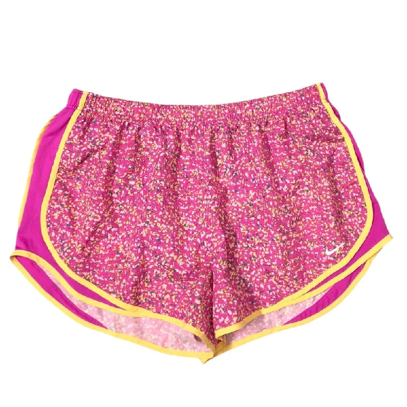 Comfort-Oriented Men's Lounge ShortsAthletic Shorts By Nike In Pink & Yellow, Size: 2x Comfort-Oriented Men's Lounge ShortsAthletic Shorts By Nike In Pink & Yellow, Size: 2x