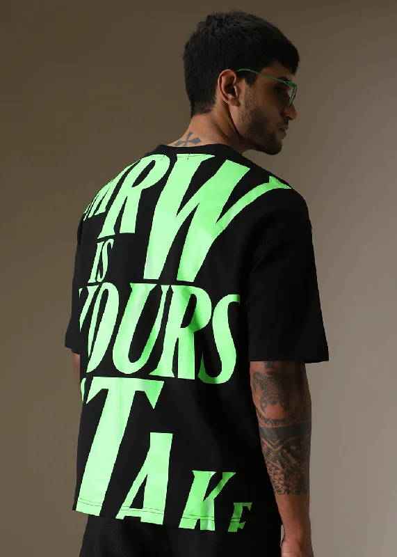 Men's Shirts for HikingBack Print Bonanza Oversized T-shirt