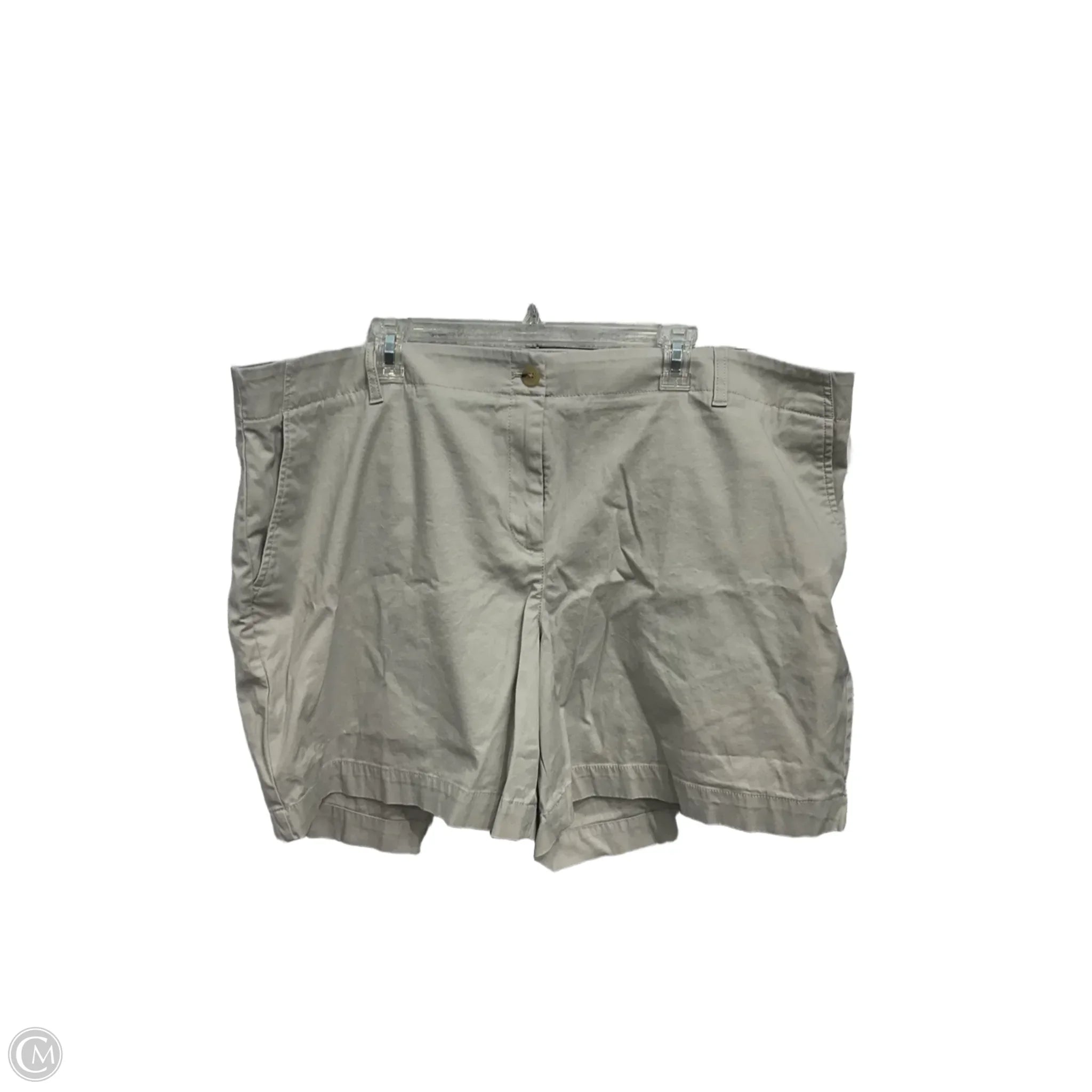 Men's Quick-Dry Swim and Beachwear ShortsShorts By Talbots In Grey, Size: 22