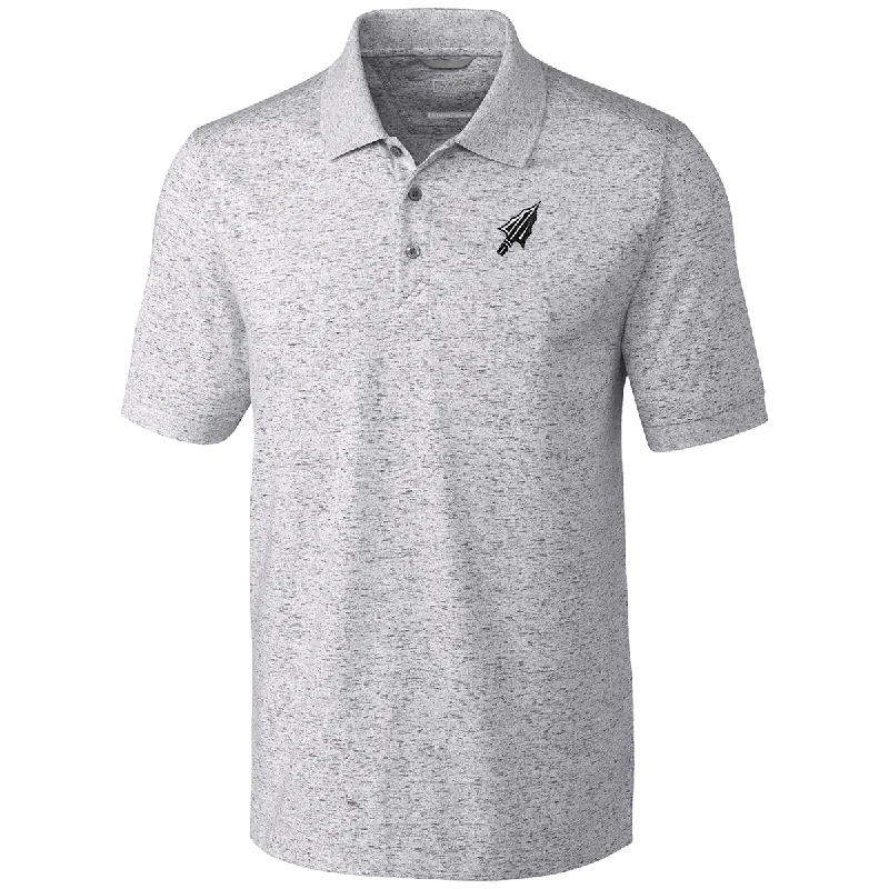 Men's Shirts with Plaid PatternsCutter & Buck Men's Arrowhead Logo Tri-blend Space Dye Polo - Elemental Grey Men's Shirts with Plaid PatternsCutter & Buck Men's Arrowhead Logo Tri-blend Space Dye Polo - Elemental Grey
