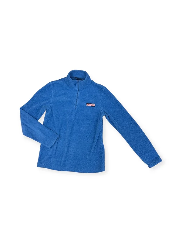 Men's Hoodies with Reinforced CuffsSweatshirt Collar By Vineyard Vines In Blue, Size: Xs Men's Hoodies with Reinforced CuffsSweatshirt Collar By Vineyard Vines In Blue, Size: Xs