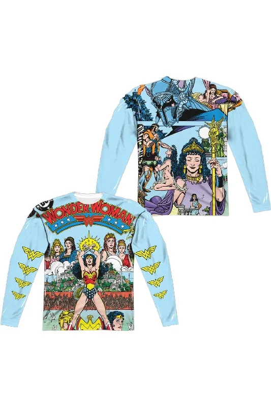 Men's Shirts for HikingJustice League of America No 1 Cover (Front/Back Print) Long Sleeve Adult Poly Crew Tee / T-Shirt Men's Shirts for HikingJustice League of America No 1 Cover (Front/Back Print) Long Sleeve Adult Poly Crew Tee / T-Shirt