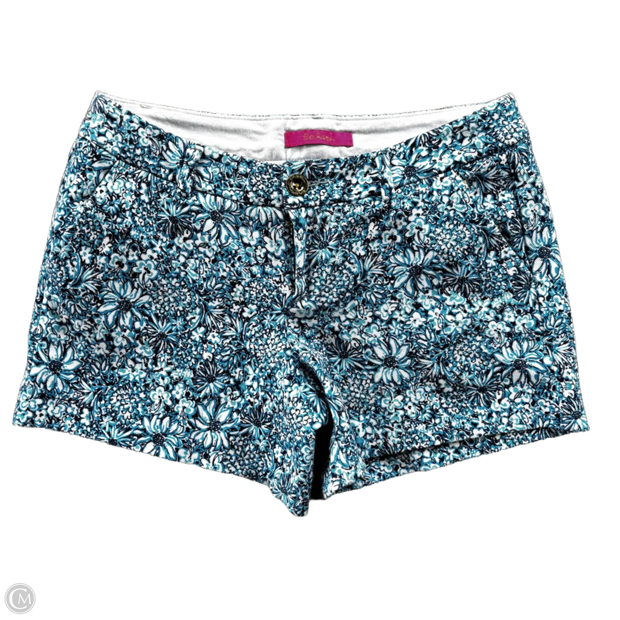 Cool and Crisp Men's Linen ShortsShorts Designer By Lilly Pulitzer In Floral Print, Size: 4 Cool and Crisp Men's Linen ShortsShorts Designer By Lilly Pulitzer In Floral Print, Size: 4