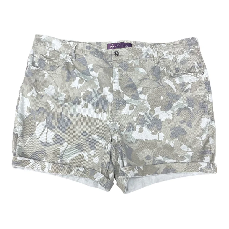 Warm-Weather Men's Linen and Cotton Casual ShortsCamouflage Print Shorts Gloria Vanderbilt, Size 20w Warm-Weather Men's Linen and Cotton Casual ShortsCamouflage Print Shorts Gloria Vanderbilt, Size 20w