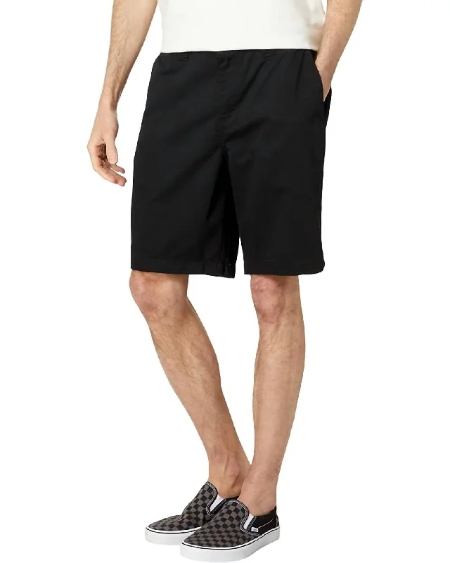 Machine-Washable Men's ShortsCarter Chino Short In Black