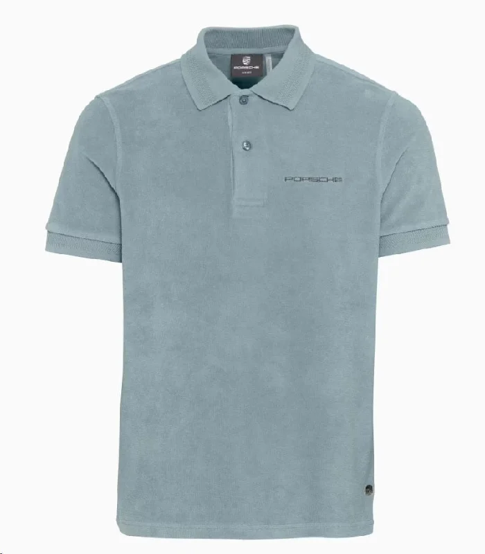 Warm Men's Fleece-Lined TopsPorsche Men's Polo Shirt - 60 Years Of 911