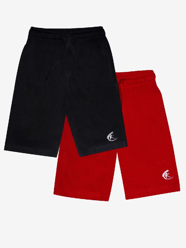 Jet Black & Red