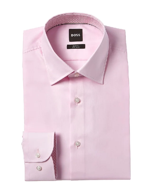 Men's Dressy Casual Shirts for Smart-Casual EventsHugo Boss Hank Kent Slim Fit Dress Shirt Men's Dressy Casual Shirts for Smart-Casual EventsHugo Boss Hank Kent Slim Fit Dress Shirt