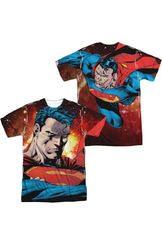 Men's Shirts with Plaid PatternsSuperman Determination (Front/Back Print) Short Sleeve Adult Poly Crew Tee / T-Shirt Men's Shirts with Plaid PatternsSuperman Determination (Front/Back Print) Short Sleeve Adult Poly Crew Tee / T-Shirt
