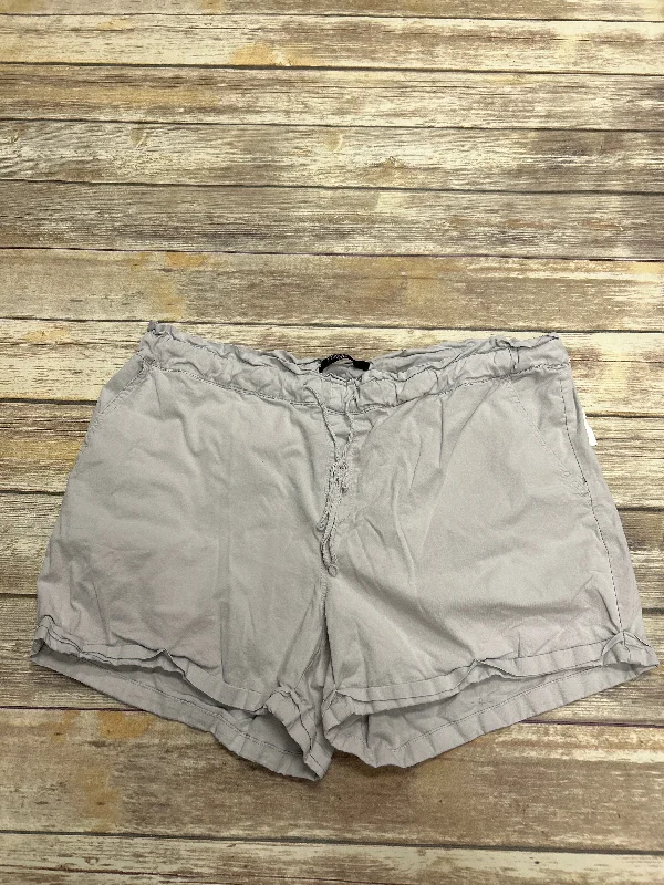 Chino-Inspired Men's Dress and Office ShortsGrey Shorts Cme, Size 2x