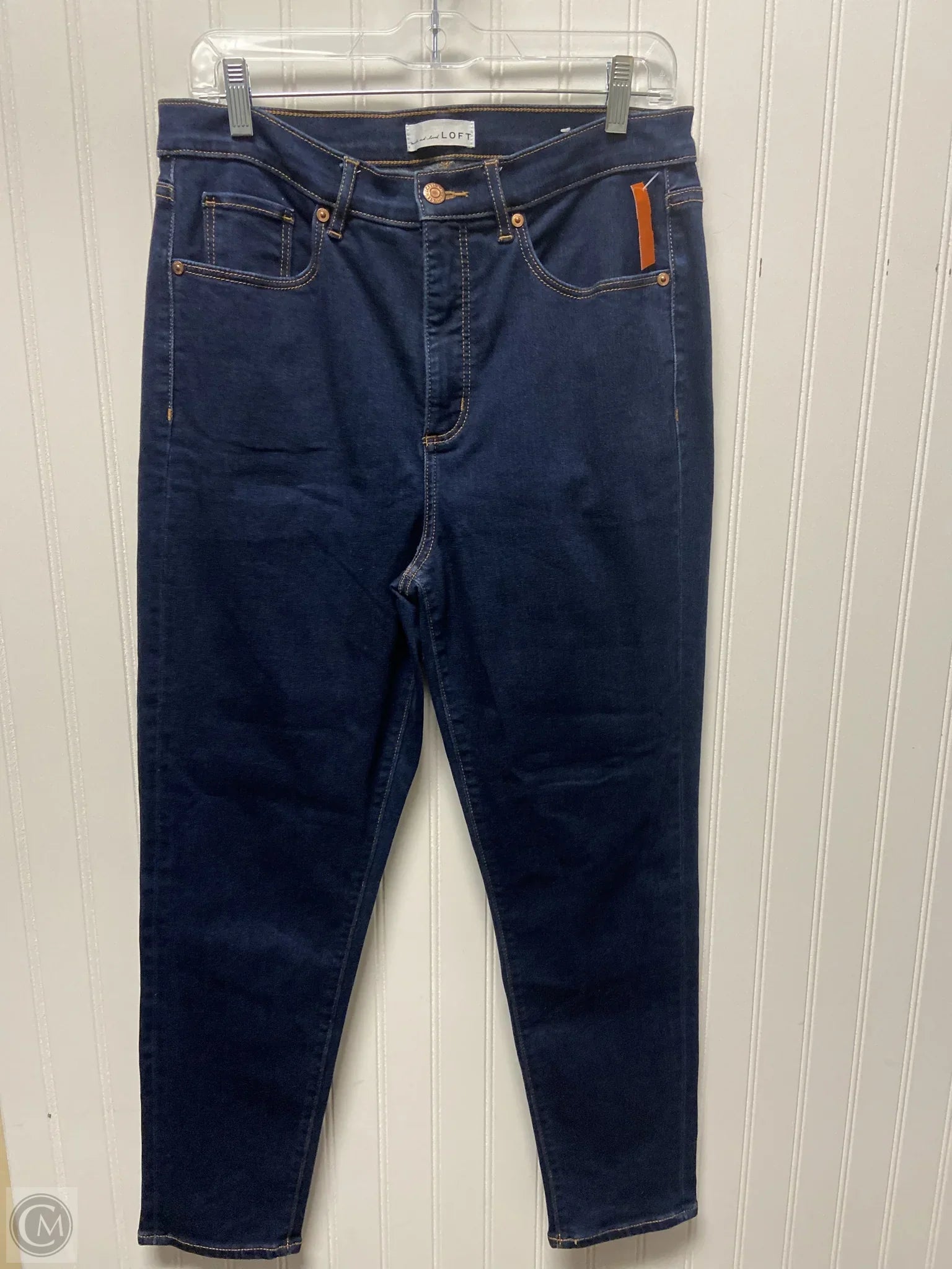 High-Quality Ripped Men's JeansJeans Skinny By Loft In Blue Denim, Size: 14