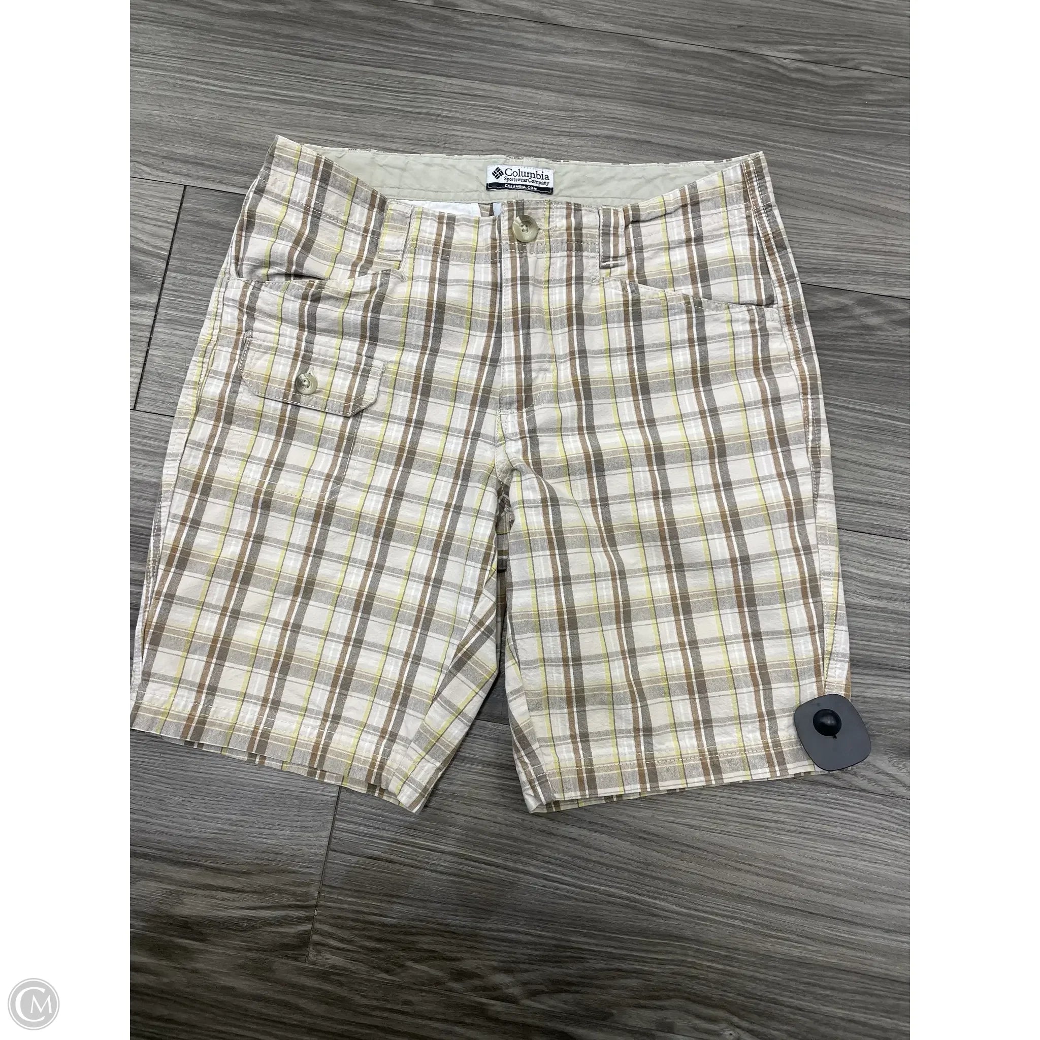 Men's Relaxed-Fit Casual and Loungewear ShortsShorts By Columbia In Plaid Pattern, Size: 4 Men's Relaxed-Fit Casual and Loungewear ShortsShorts By Columbia In Plaid Pattern, Size: 4