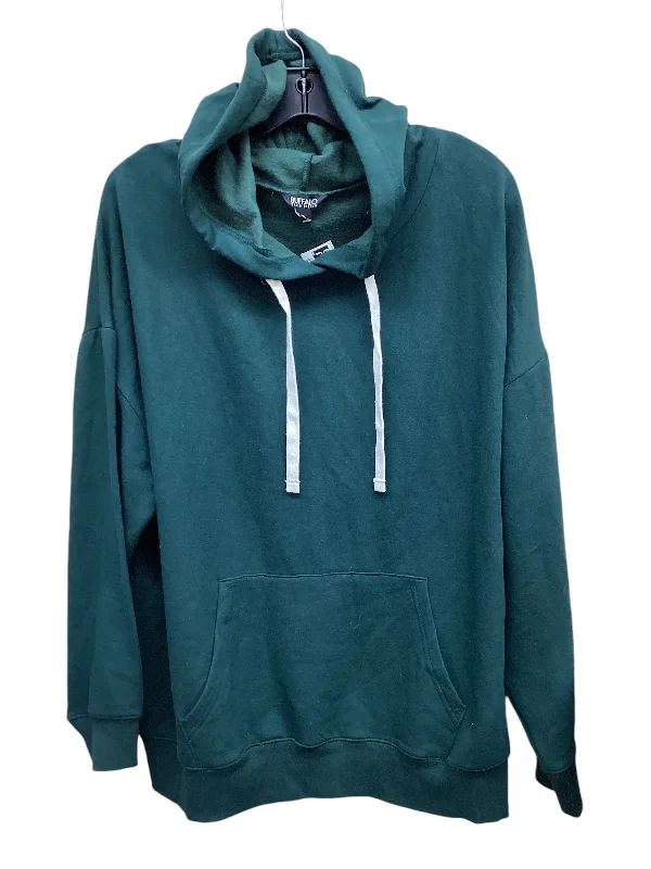 Men's Hoodies for Winter SportsSweatshirt Hoodie By Buffalo David Bitton In Green, Size: Xl Men's Hoodies for Winter SportsSweatshirt Hoodie By Buffalo David Bitton In Green, Size: Xl