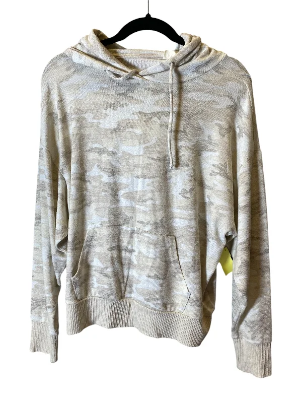 Men's Hoodies for SnowshoeingSweatshirt Hoodie By Gap In Camouflage Print, Size: M