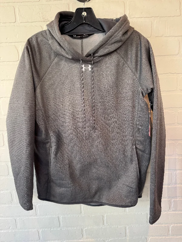 Men's Hoodies with Security PocketsAthletic Sweatshirt Hoodie By Under Armour In Grey, Size: M Men's Hoodies with Security PocketsAthletic Sweatshirt Hoodie By Under Armour In Grey, Size: M