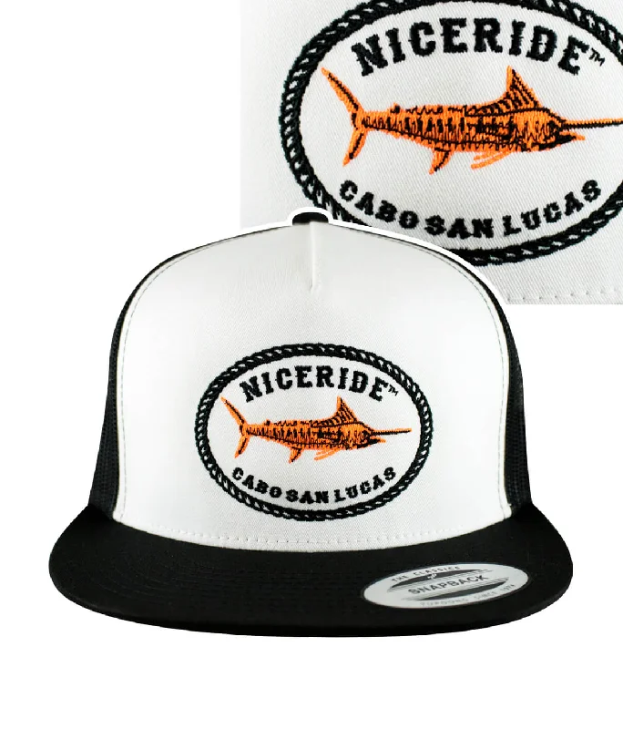 Embroidered Baseball Caps"Reeling It In - Cabo" Trucker Fishing Hat