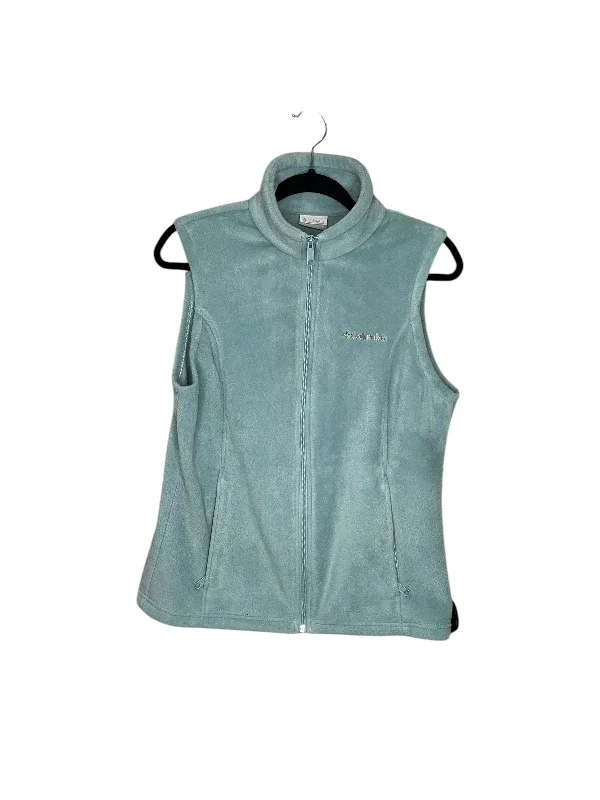 Men's Coats for SpringVest Fleece By Columbia In Blue, Size: M