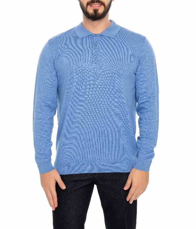 Men's Sweaters for WinterAUBURN POLO SWEATER