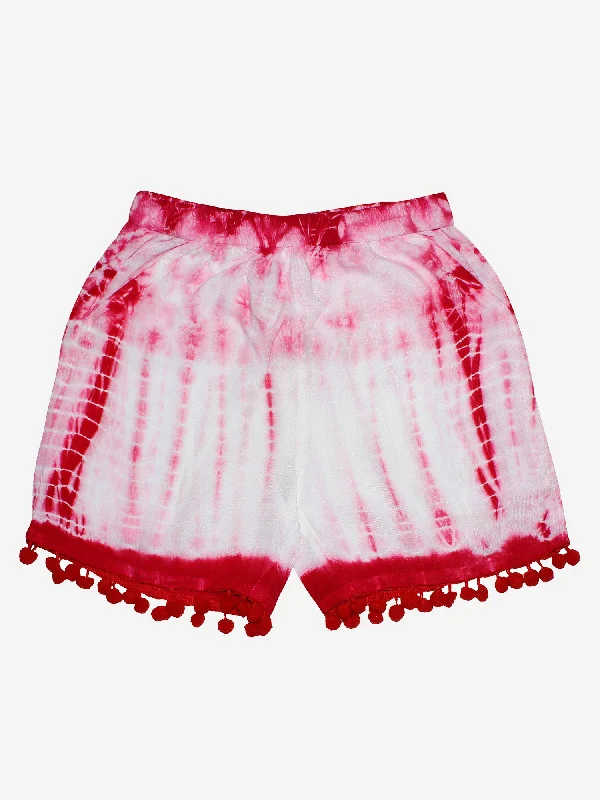 Coral & White
