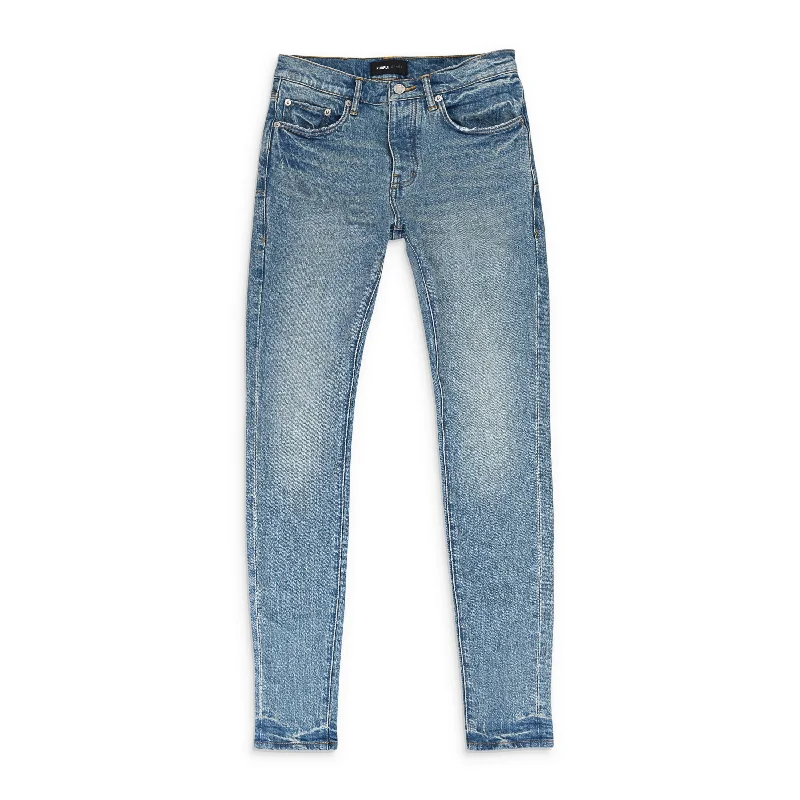 Mid-Waisted Men's Jeans90'S WORN SLIM Indigo SKINNY JEANS