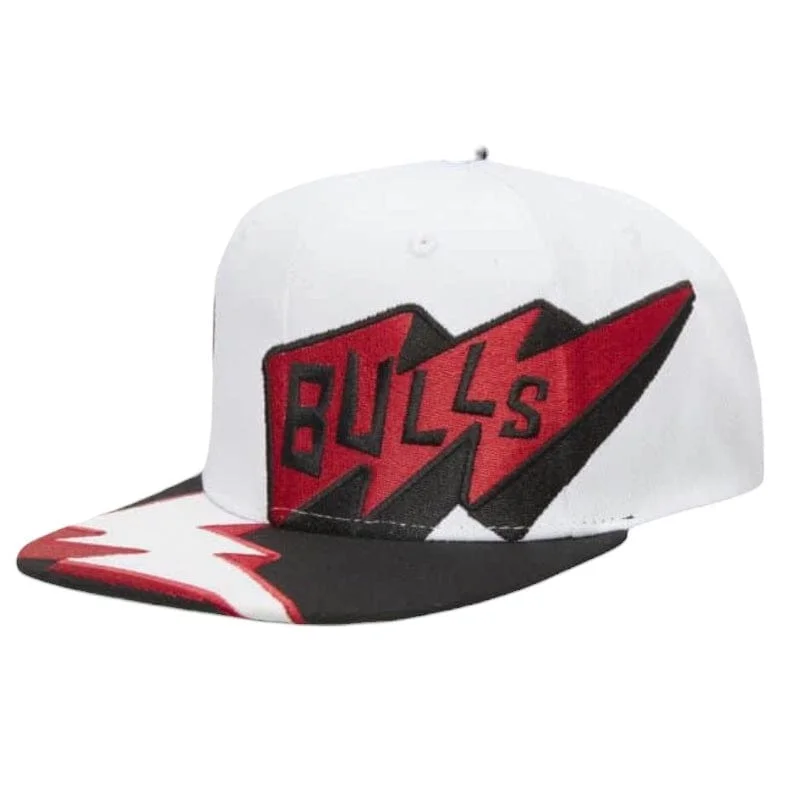 Women's Beanie CapsMitchell & Ness Nba Chicago Bulls Fast Times Snapback (White)