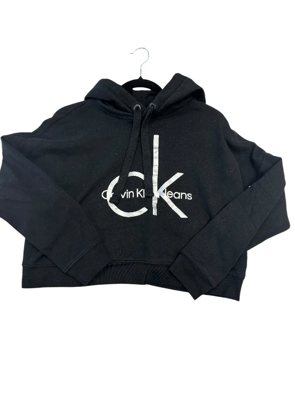 Men's Hoodies for Active LifestylesSweatshirt Hoodie By Calvin Klein In Black, Size: S Men's Hoodies for Active LifestylesSweatshirt Hoodie By Calvin Klein In Black, Size: S
