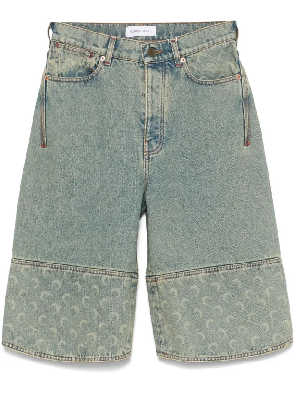Oversized Men's Loungewear ShortsMarine Serre Men's Shorts