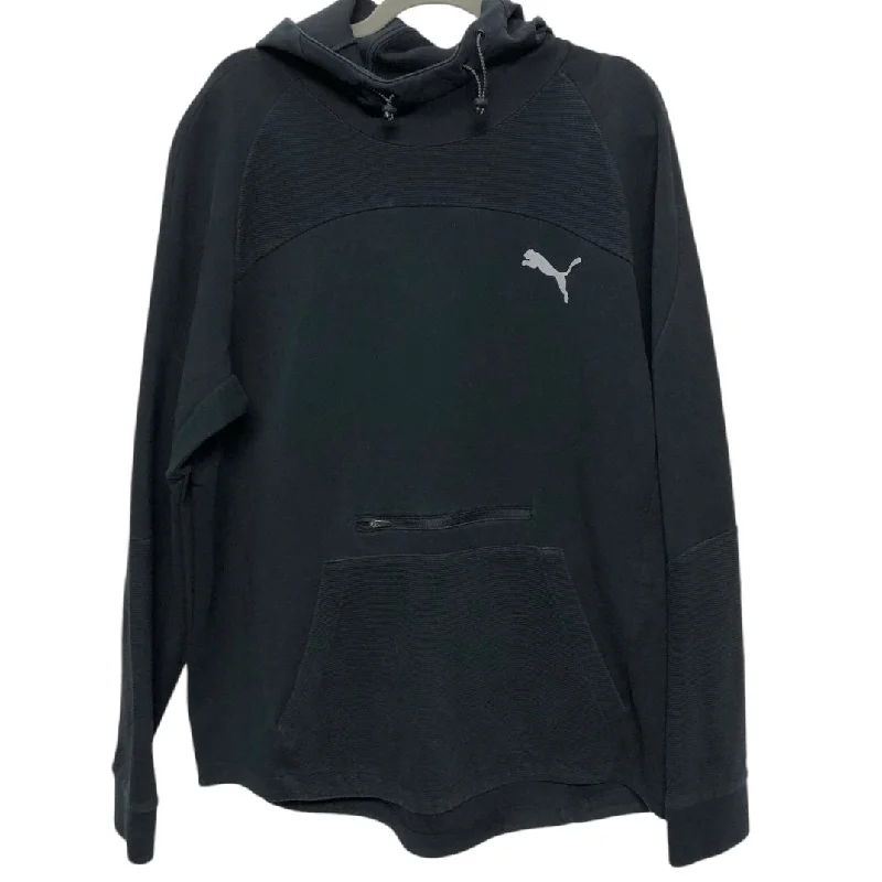 Men's Hoodies with Security PocketsAthletic Sweatshirt Hoodie By Puma In Black, Size: Xl Men's Hoodies with Security PocketsAthletic Sweatshirt Hoodie By Puma In Black, Size: Xl