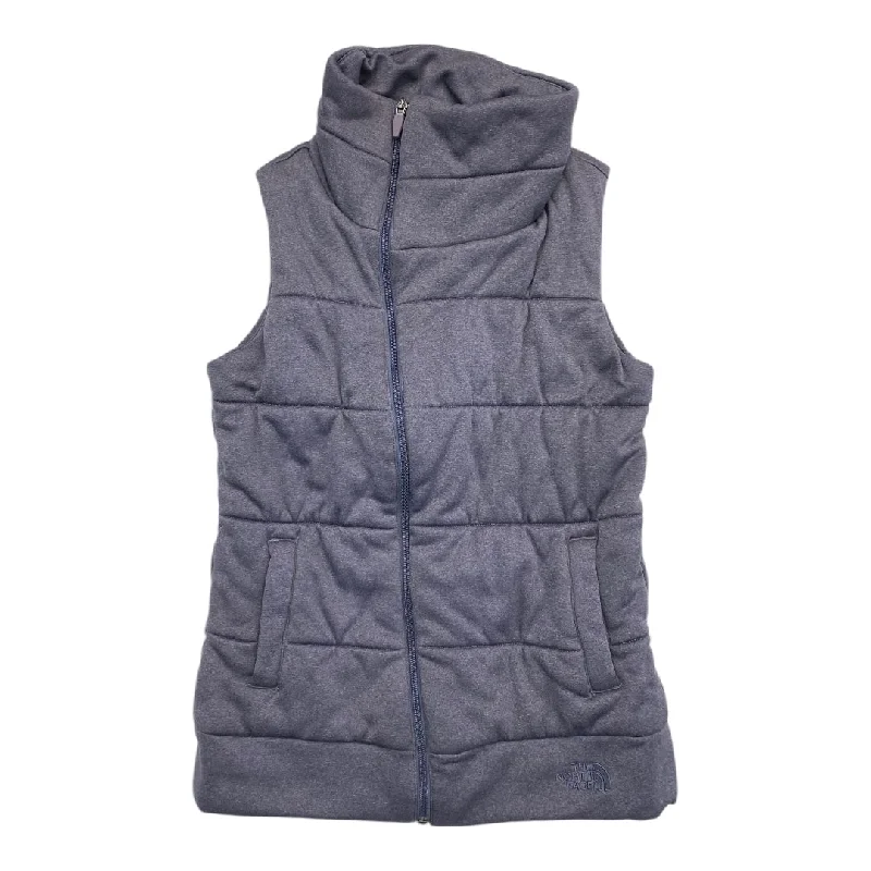Men's Coats with Modern CutsVest Puffer & Quilted By The North Face In Purple, Size:S Men's Coats with Modern CutsVest Puffer & Quilted By The North Face In Purple, Size:S