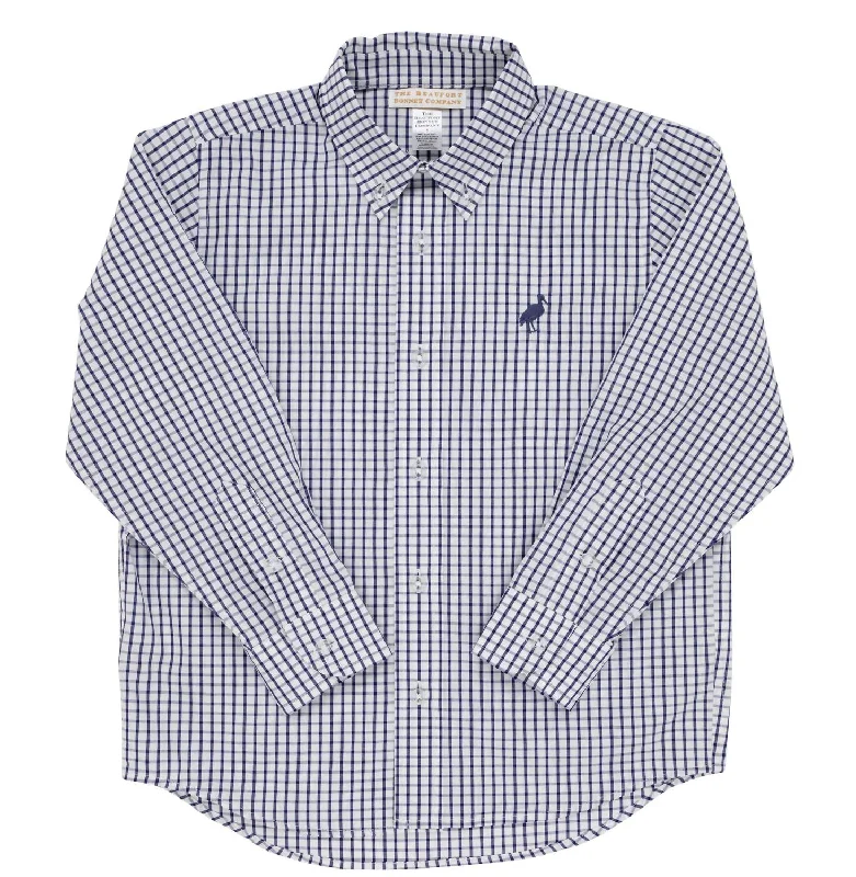 Men's Graphic Print T-Shirts for a Statement LookKids Dean's List Dress Shirt In Nantucket Navy