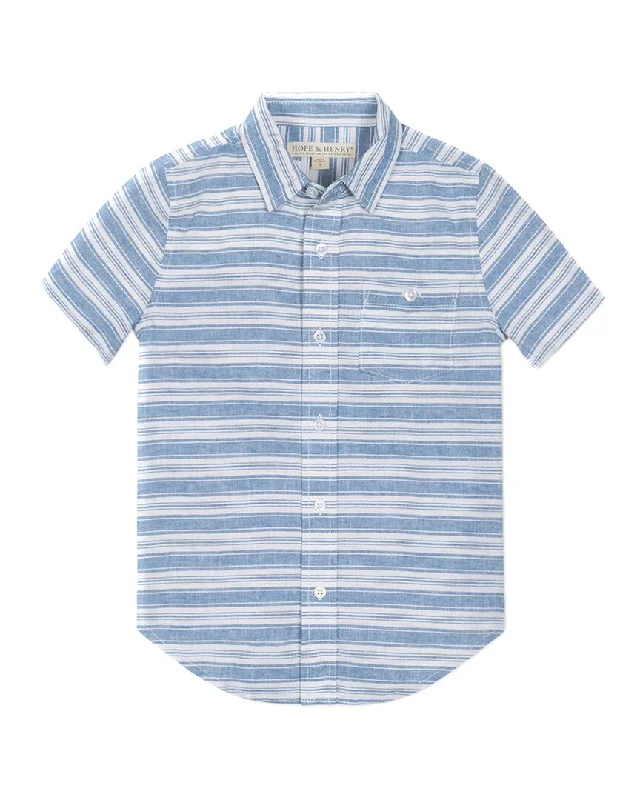 Casual Men's Button-Down ShirtsHope & Henry Button-Down Linen Shirt
