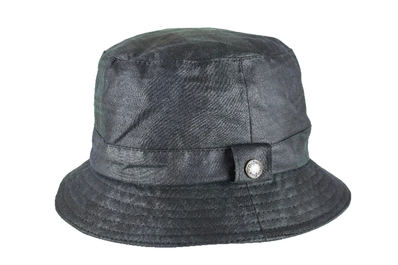 Youth Snapback HatsHW95 - Bush Hat Tartan Wax - BLACKWATCH