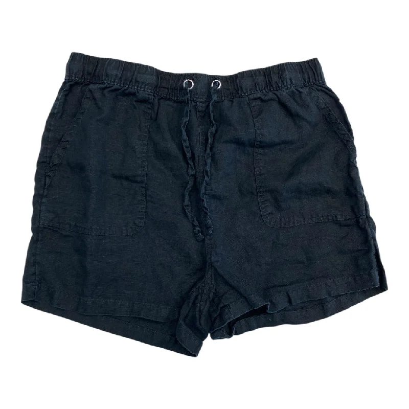 Comfort-First Men's Elastic Waistband Casual ShortsShorts By C And C In Black, Size:L Comfort-First Men's Elastic Waistband Casual ShortsShorts By C And C In Black, Size:L