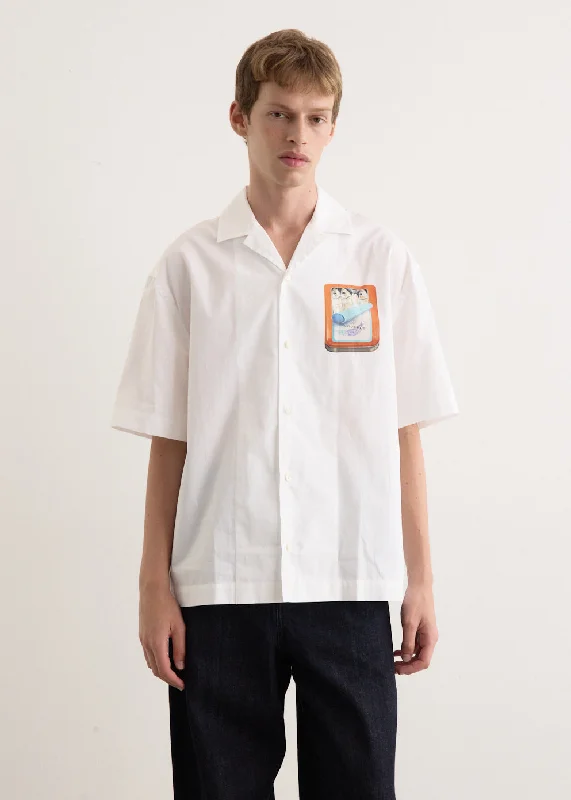 Men's Shirts with Patch PocketsLa Chemise Jean Shirt