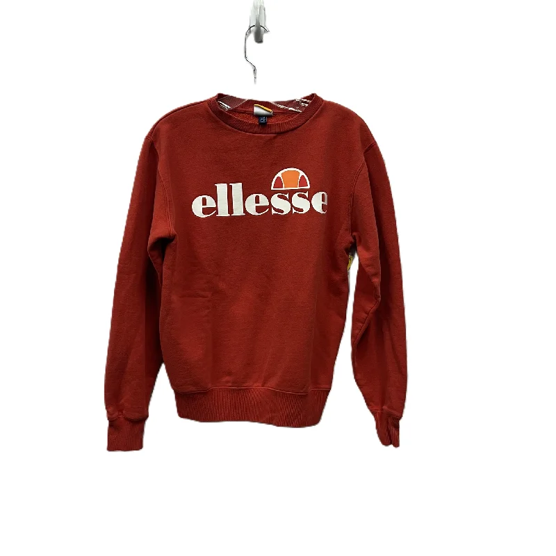 Men's Hoodies with Built-In HeadphonesAthletic Sweatshirt Crewneck By Ellesse In Red, Size: S Men's Hoodies with Built-In HeadphonesAthletic Sweatshirt Crewneck By Ellesse In Red, Size: S