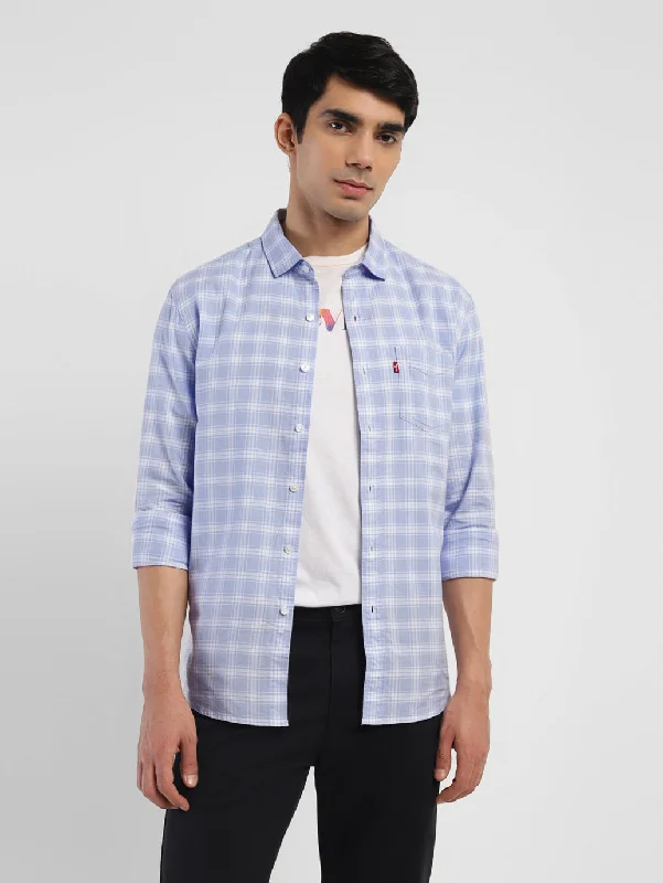 Men's Insulated Shirts for Cold WeatherMen's Checkered Slim Fit Shirt