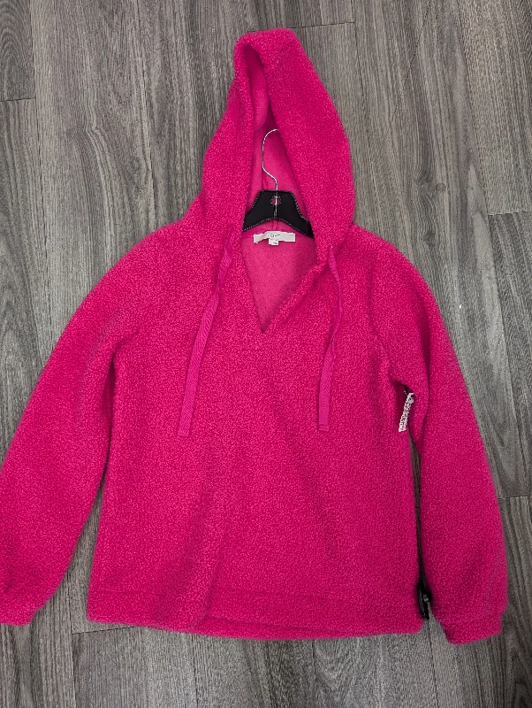 Men's Hoodies for TravelSweatshirt Hoodie By Loft In Pink, Size: Xs