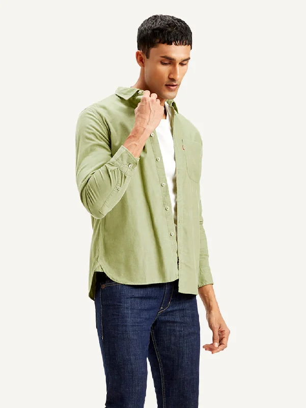 Men's Neutral-Tone Shirts for Versatile StylingMen's Solid Slim Fit Shirt